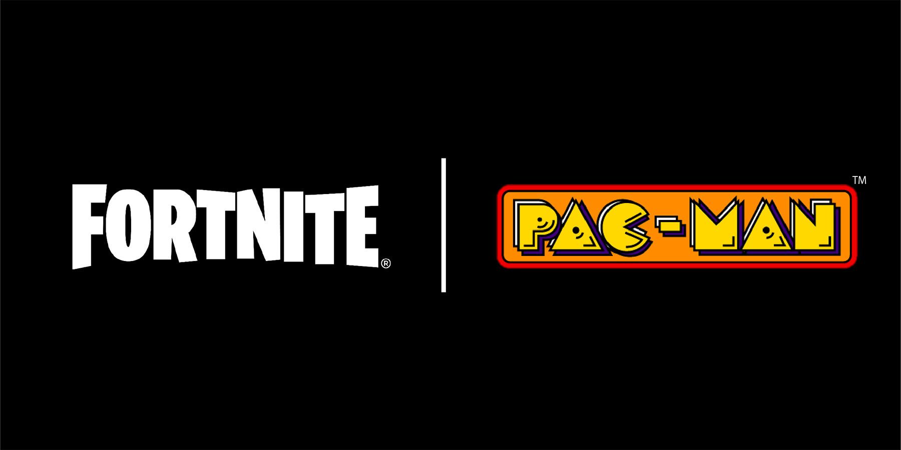 fortnite and pac-man logo