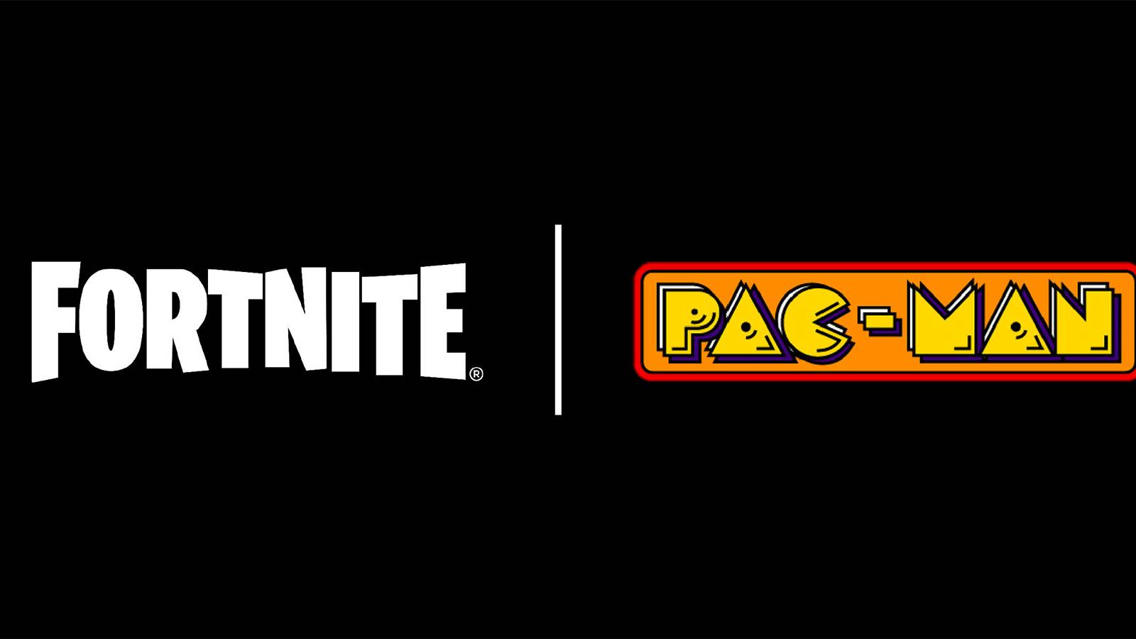 fortnite and pac-man logo