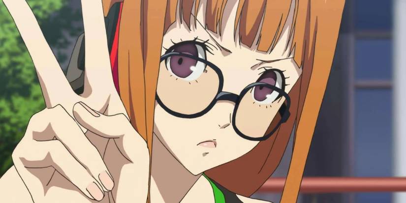 the character futaba from the game and anime persona 5