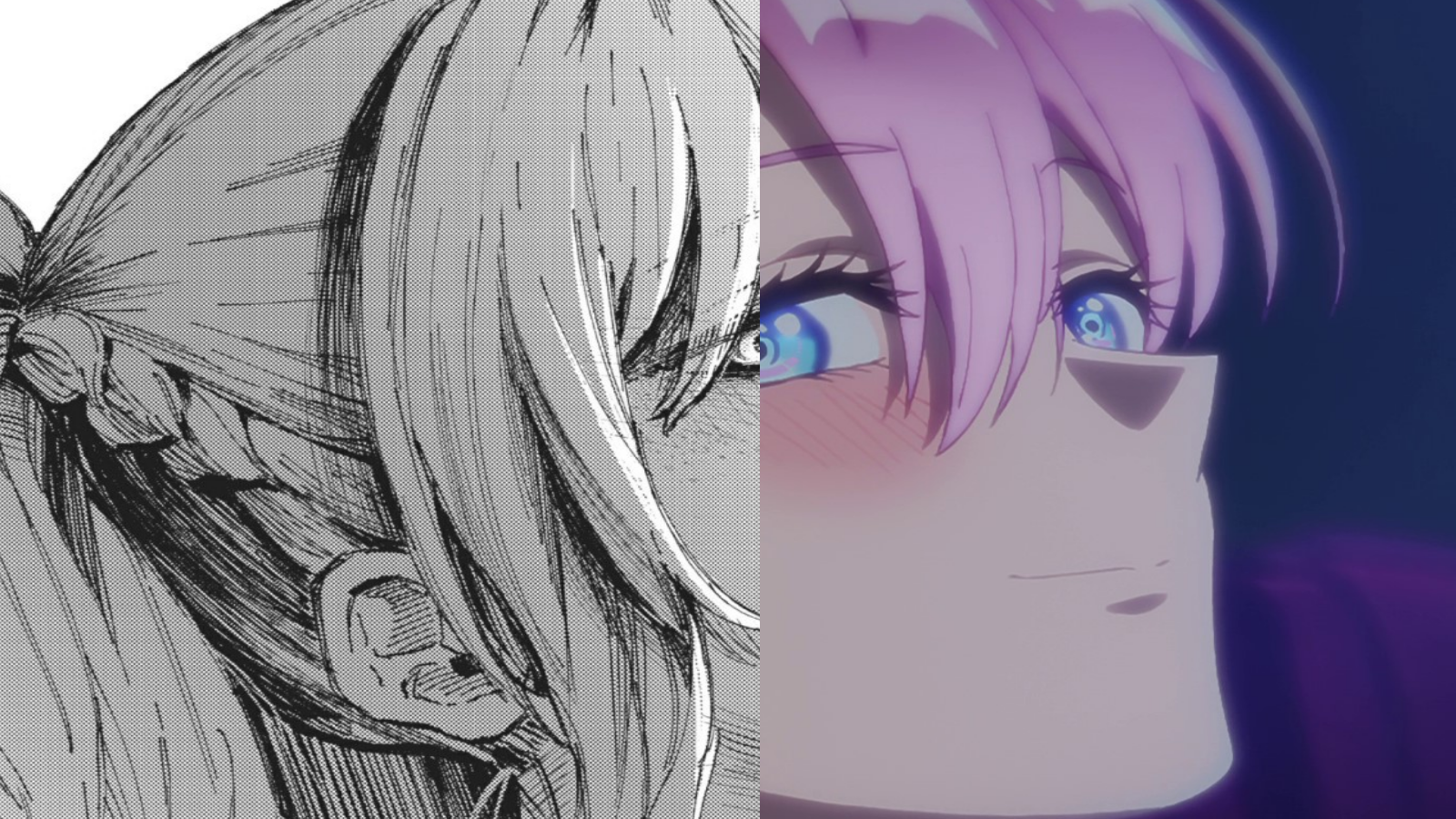 Shikimori's Not Just a Cutie manga and anime comparison