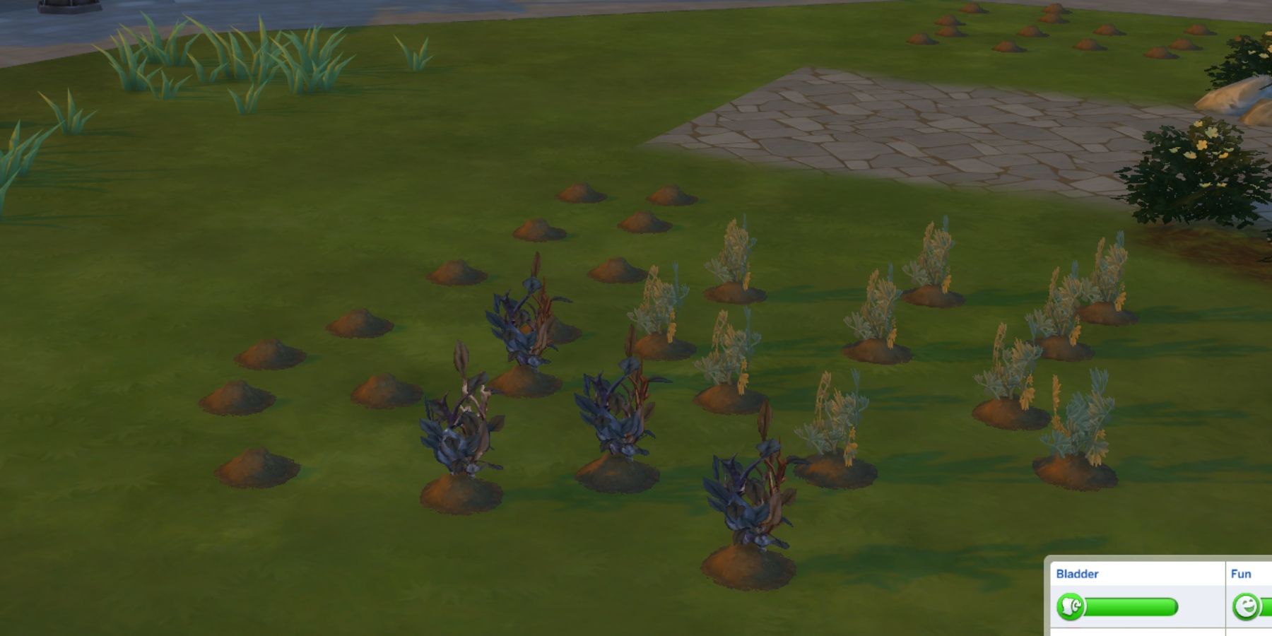 gardening in the sims 4