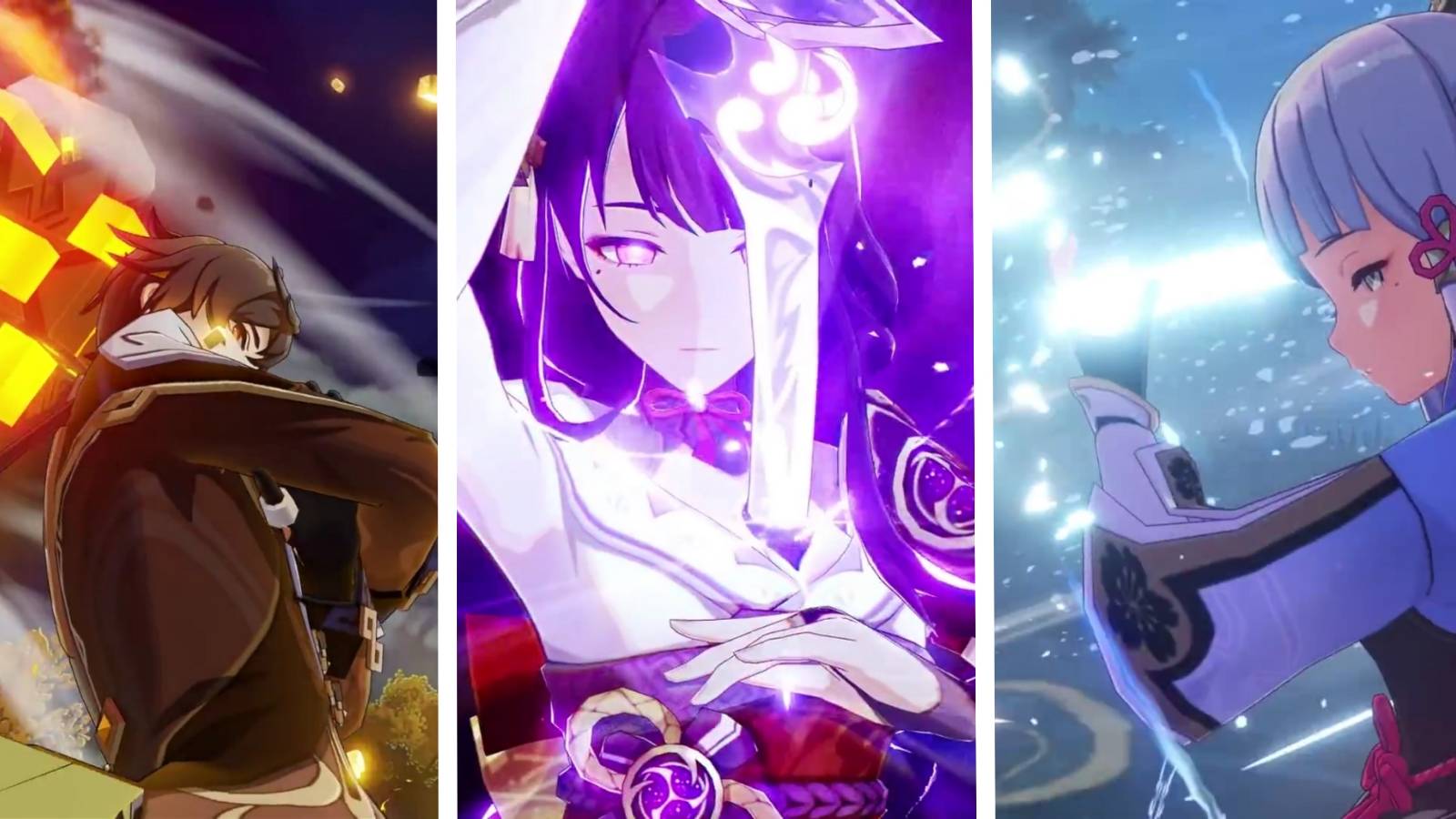 genshin impact best burst animations
