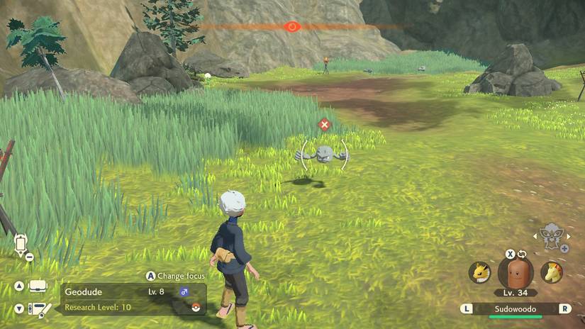 geodude encounter pokemon legends arceus