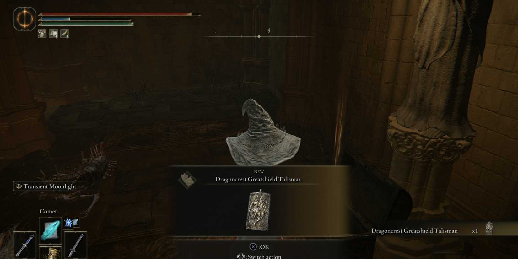 get the dragoncrest greatshield in elden ring