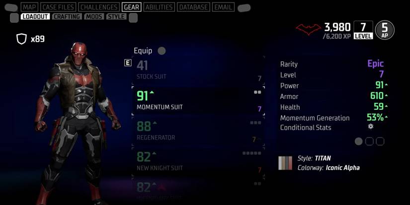 Gotham Knights Red Hood Suit Crafting