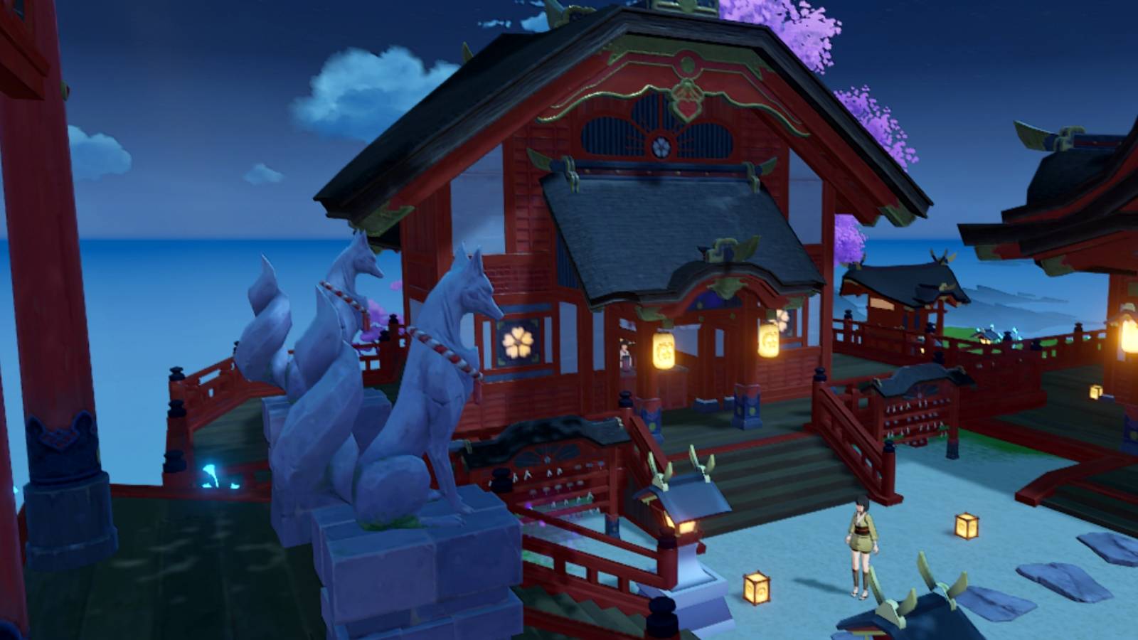 grand Narukami shrine in Genshin impact