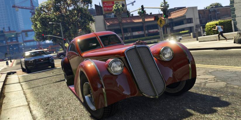 grand theft auto 5 red car
