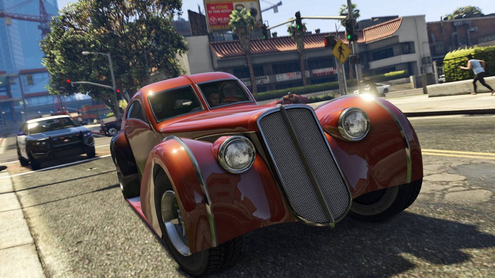grand theft auto 5 red car