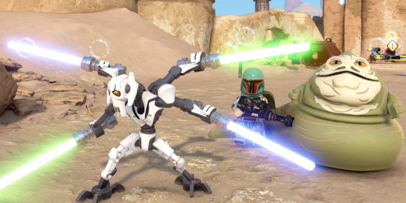 general grievous, jabba the hutt anad boba fett