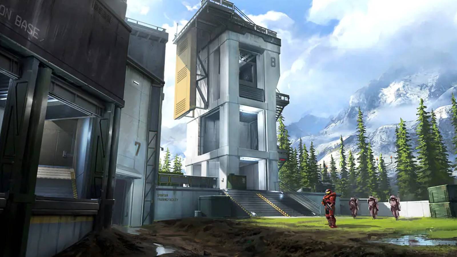 halo infinite training facility