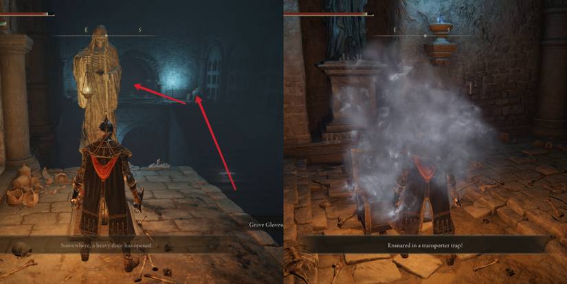 how to get back to boss room from lever location in elden ring