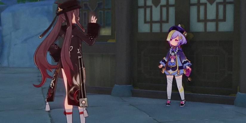 hu tao and qiqi in Genshin impact