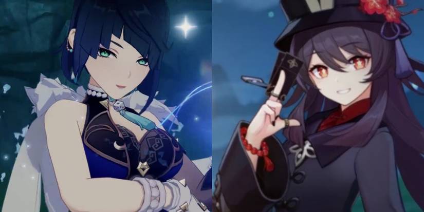 hu tao and yelan from genshin impact