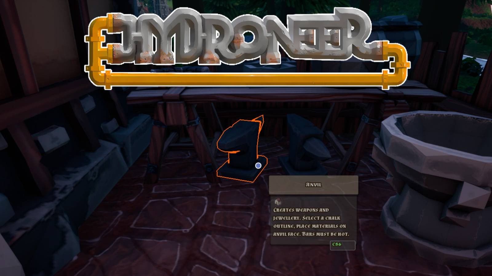 hydroneer anvil and logo