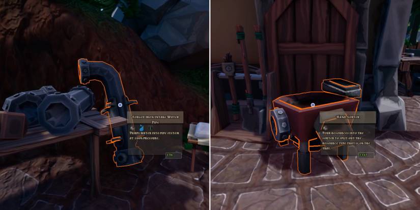 hydroneer sorter and piping