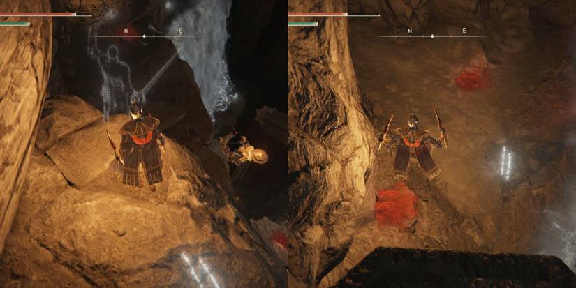 jumping down the waterfall in elsen ring