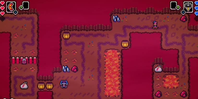 lava island stage exploration in dandy and randy dx