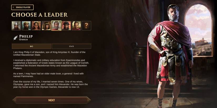 Choosing the right leader in old world which means better orders