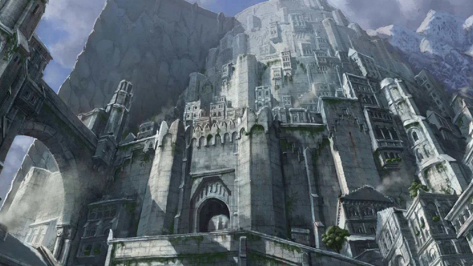 lord of the rings minas tirith feature