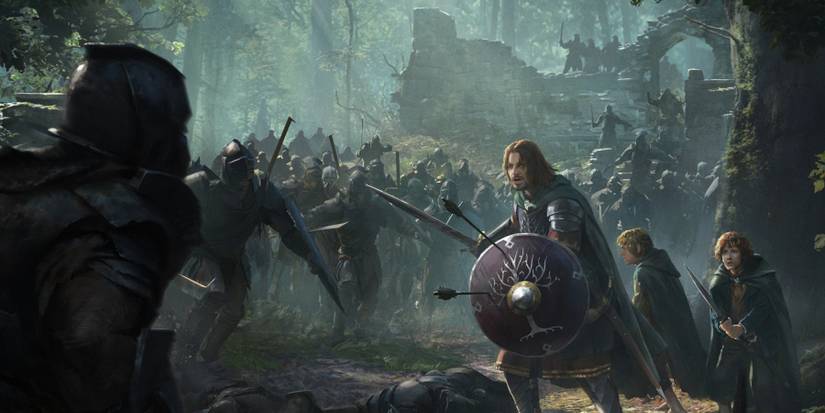 lord of the rings mobile game EA ME