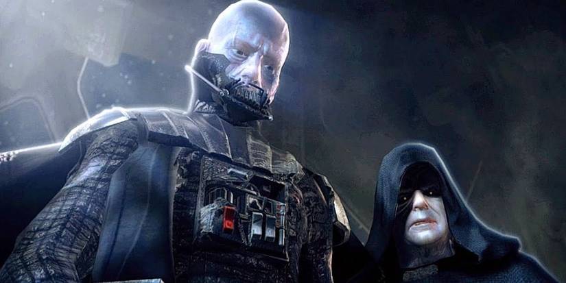 Darth Vader Darth Sidious Emperor Palpatine Force Unleashed