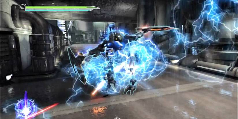 star wars lightning shield the force unleashed star killer