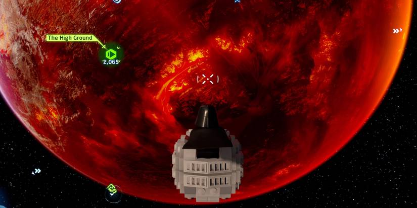 darth vader riding mini death star