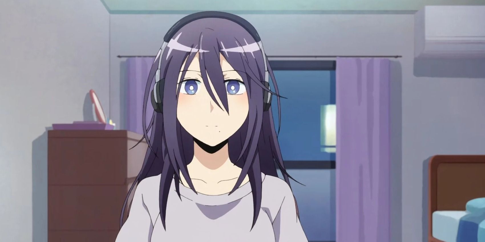 the character moriko from the anime recovery of an MMO junkie