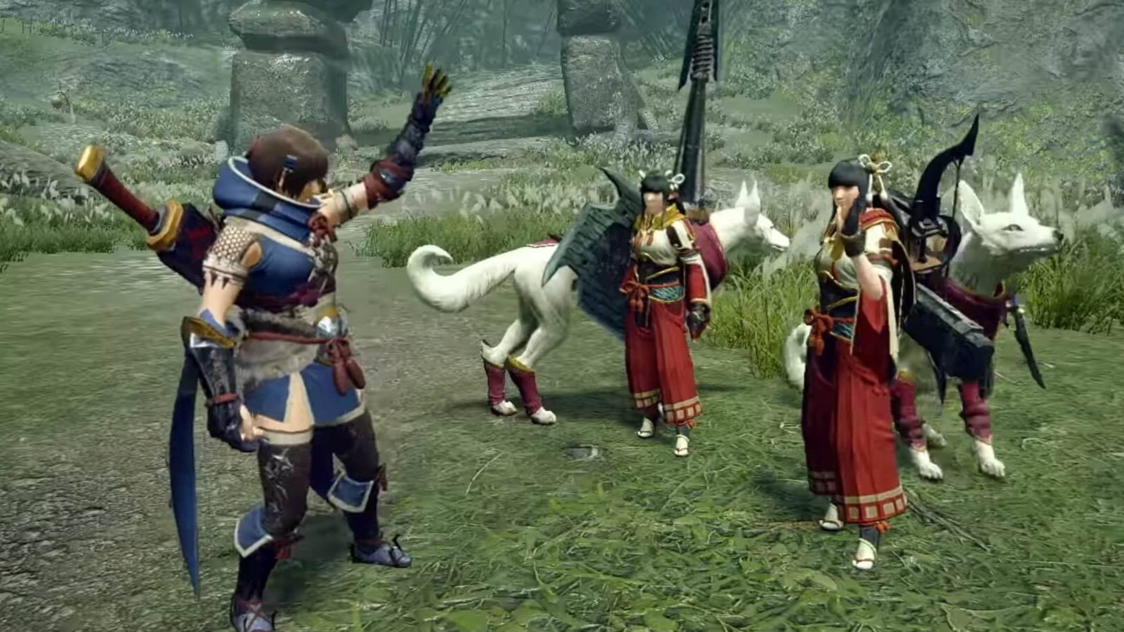 monster hunter rise sunbreak hinoa minoto follower quest