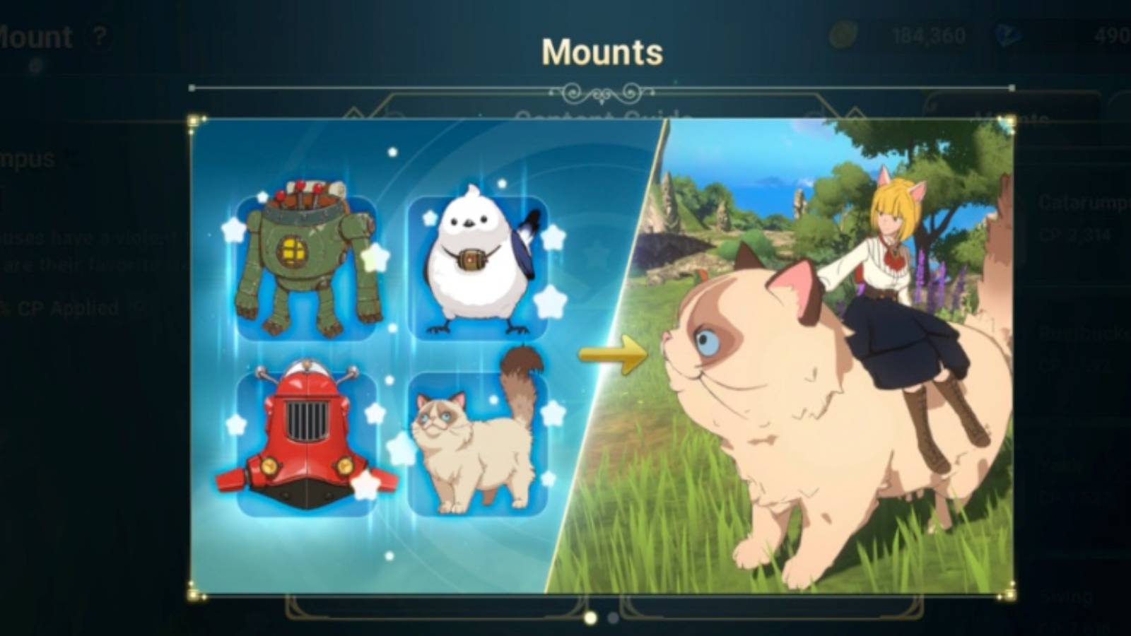mounts ni no kuni cross worlds