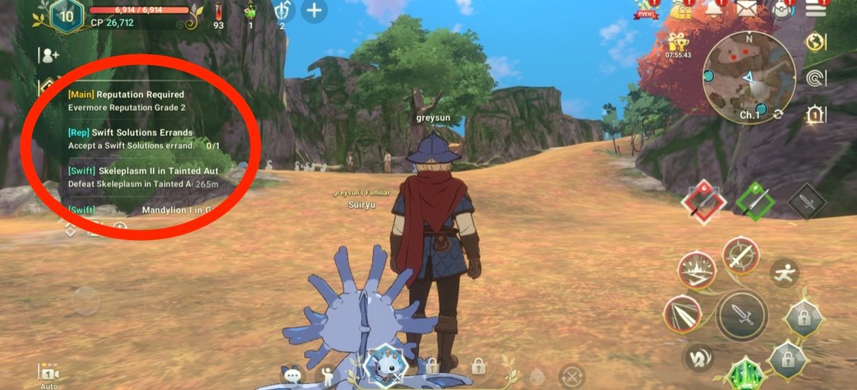 Ni no Kuni Cross Worlds How to Turn Off Auto Battle and Auto Play