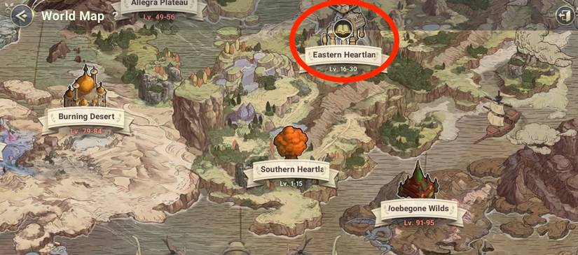 ni no kuni cross worlds map eastern heartlands