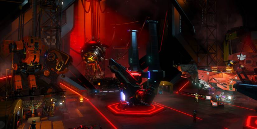 No Man's Sky Outlaw Station Interior