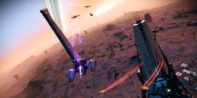 No Man's Sky Outlaws Pirate Battle