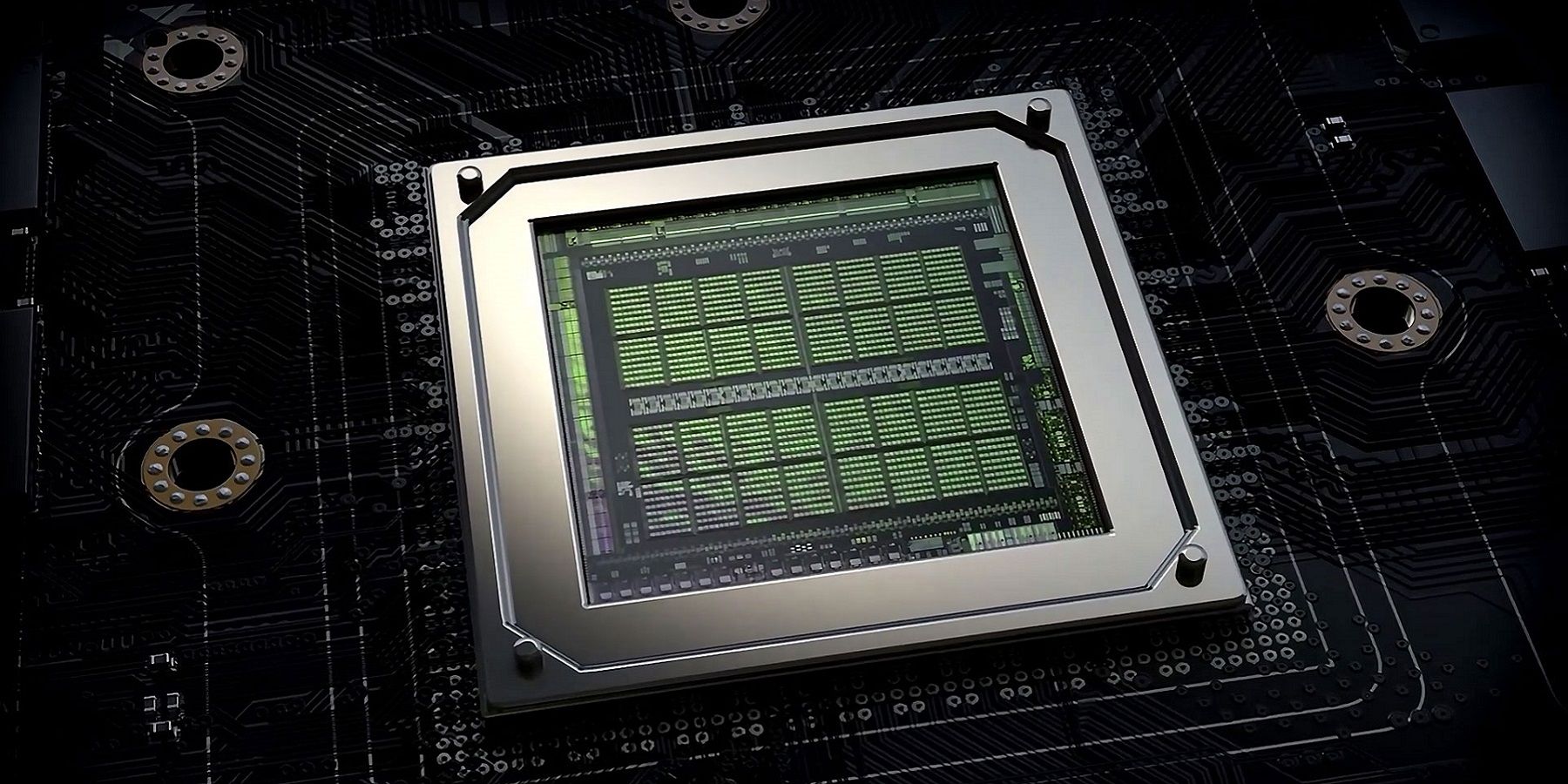 Image of an Nvidia circuit.