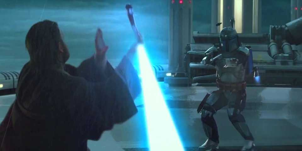 obi wan vs jango