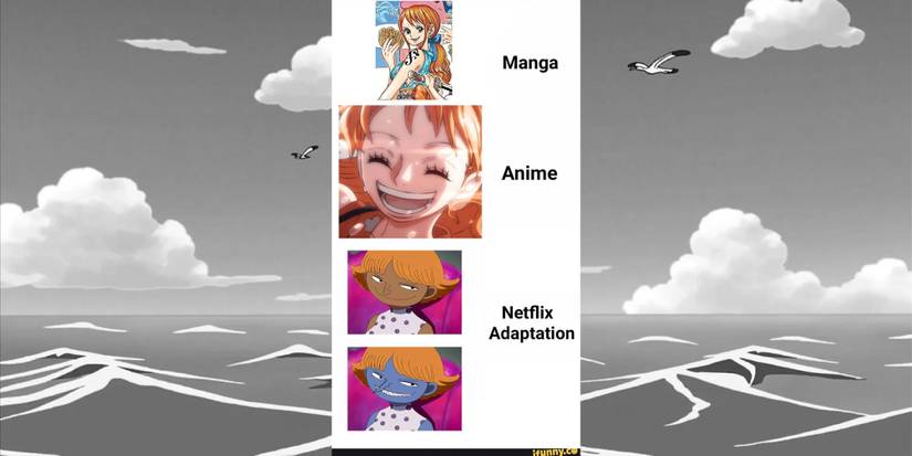one piece nami netflix adaptation meme