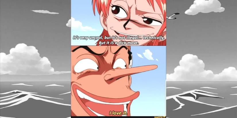 one piece nami usopp meme