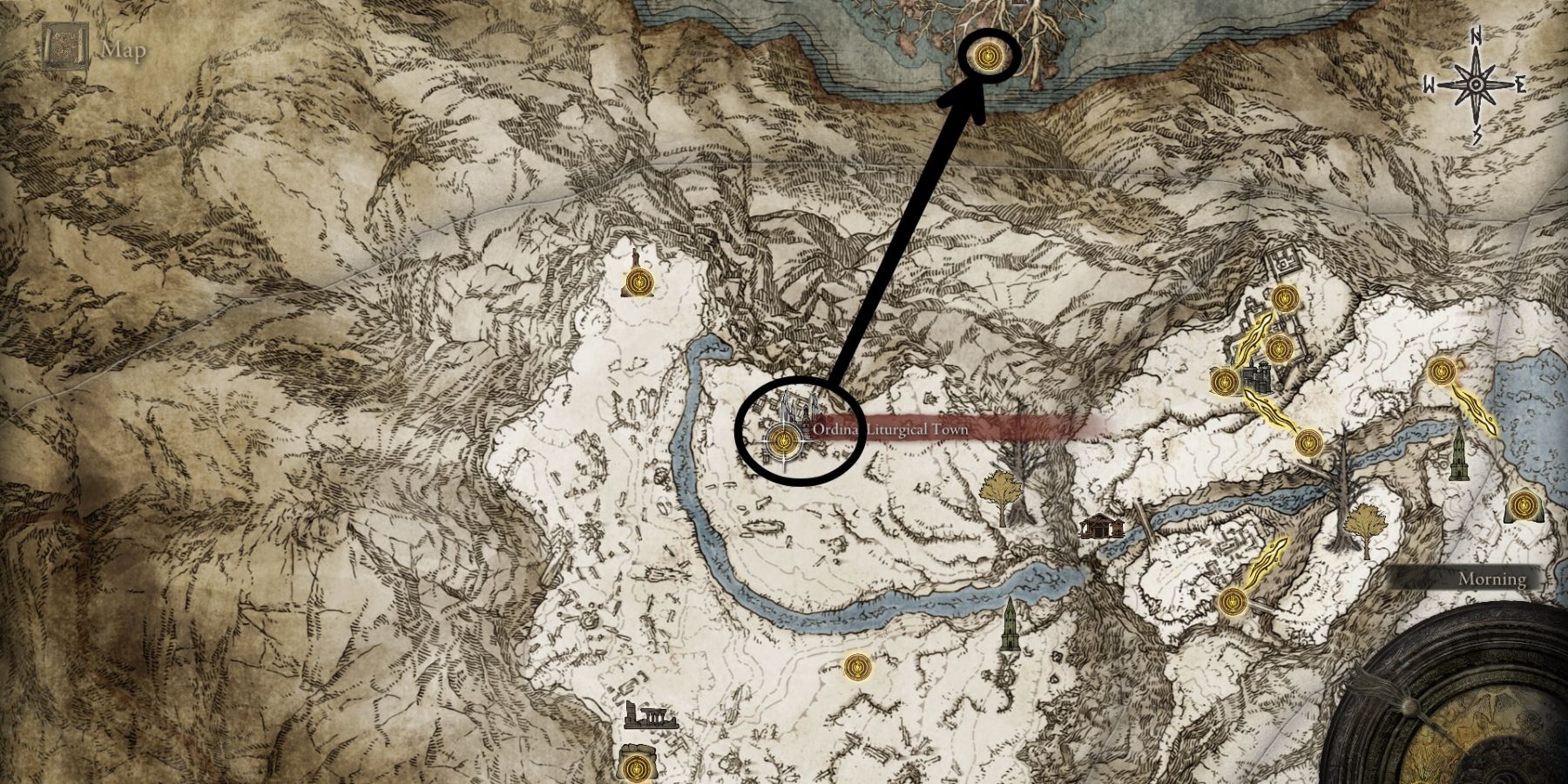 Elden Ring: Dragoncrest Greatshield Talisman Location
