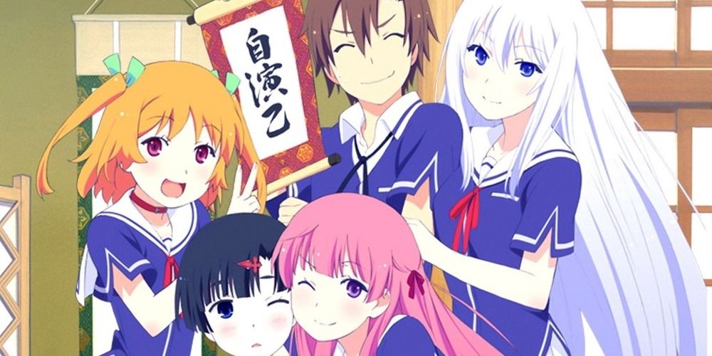 the cast of characters from the anime Oreshura