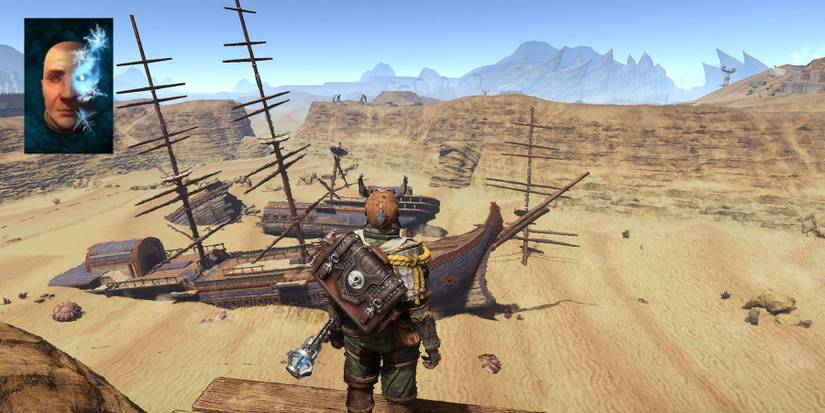outward-Cool-boon-skill-adventurer-in-desert-looking-at-sunken-ship