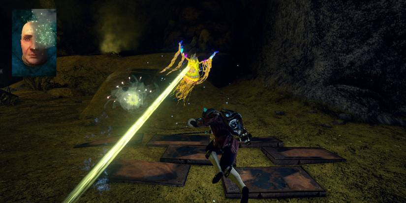 outward-Possessed-boon-skill-adventuerer-fighting-creature-in-cave