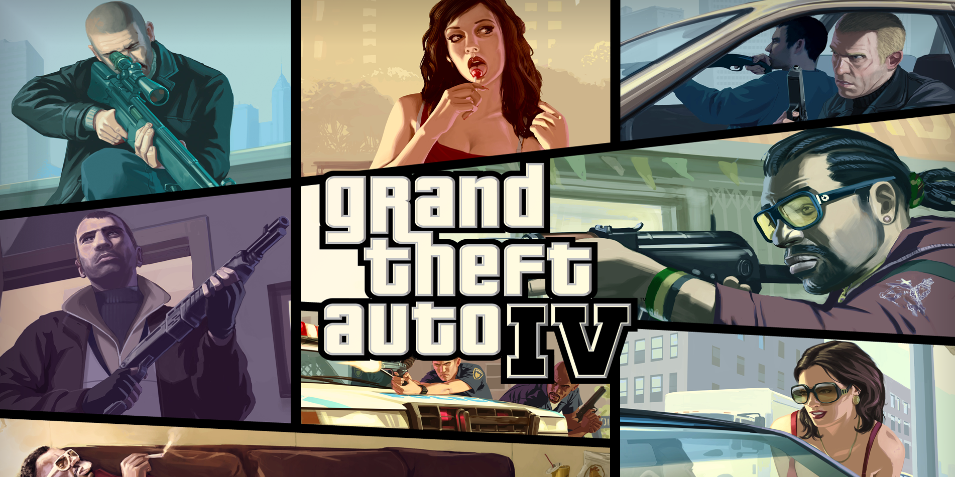 Grand Theft Auto 4 - GTA cover