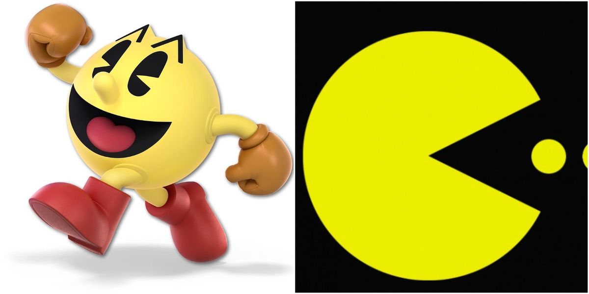 (Слева) 3D Pac-Man (Справа) 2D Pac-Man