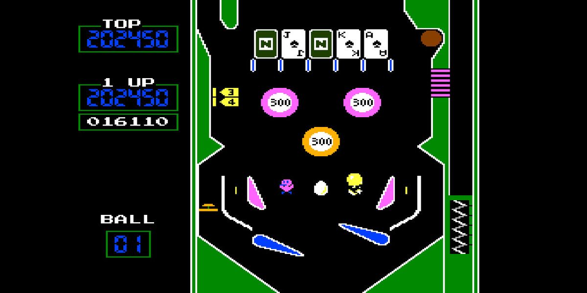 classic pinball 1984 gameplay