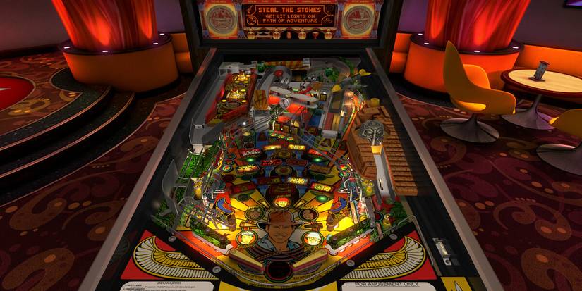 Pinball FX3 Indiana Jones table