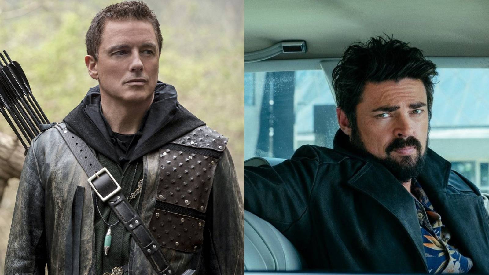 left: Malcom Merlyn; right: Billy Bishop