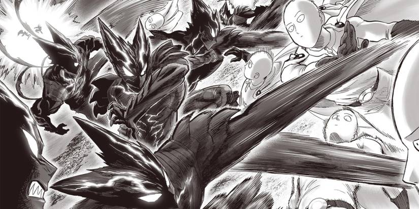 garou's fight with saitama