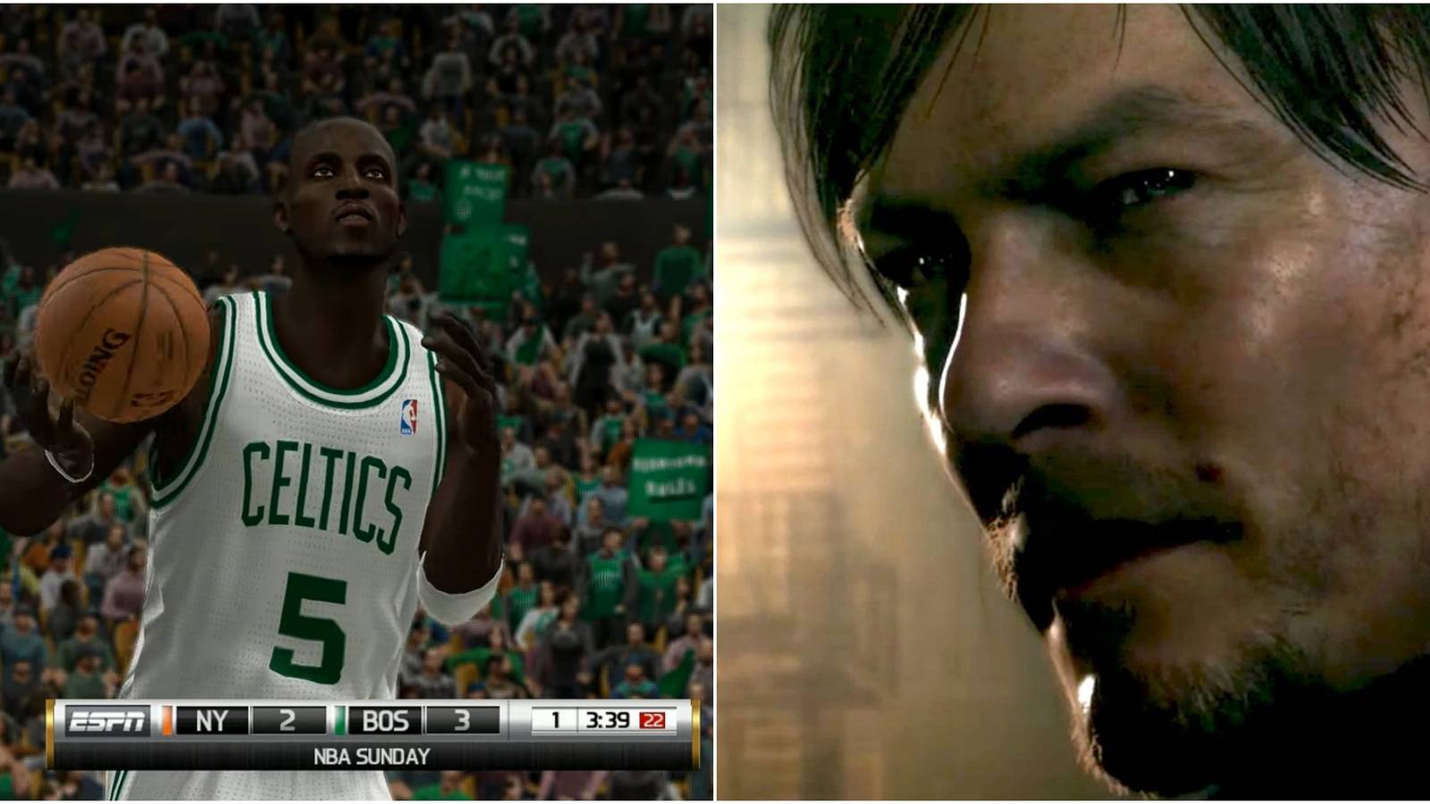 Kevin Garnett Boston Celtics NBA Elite 11 Norman Reedus SIlent Hills