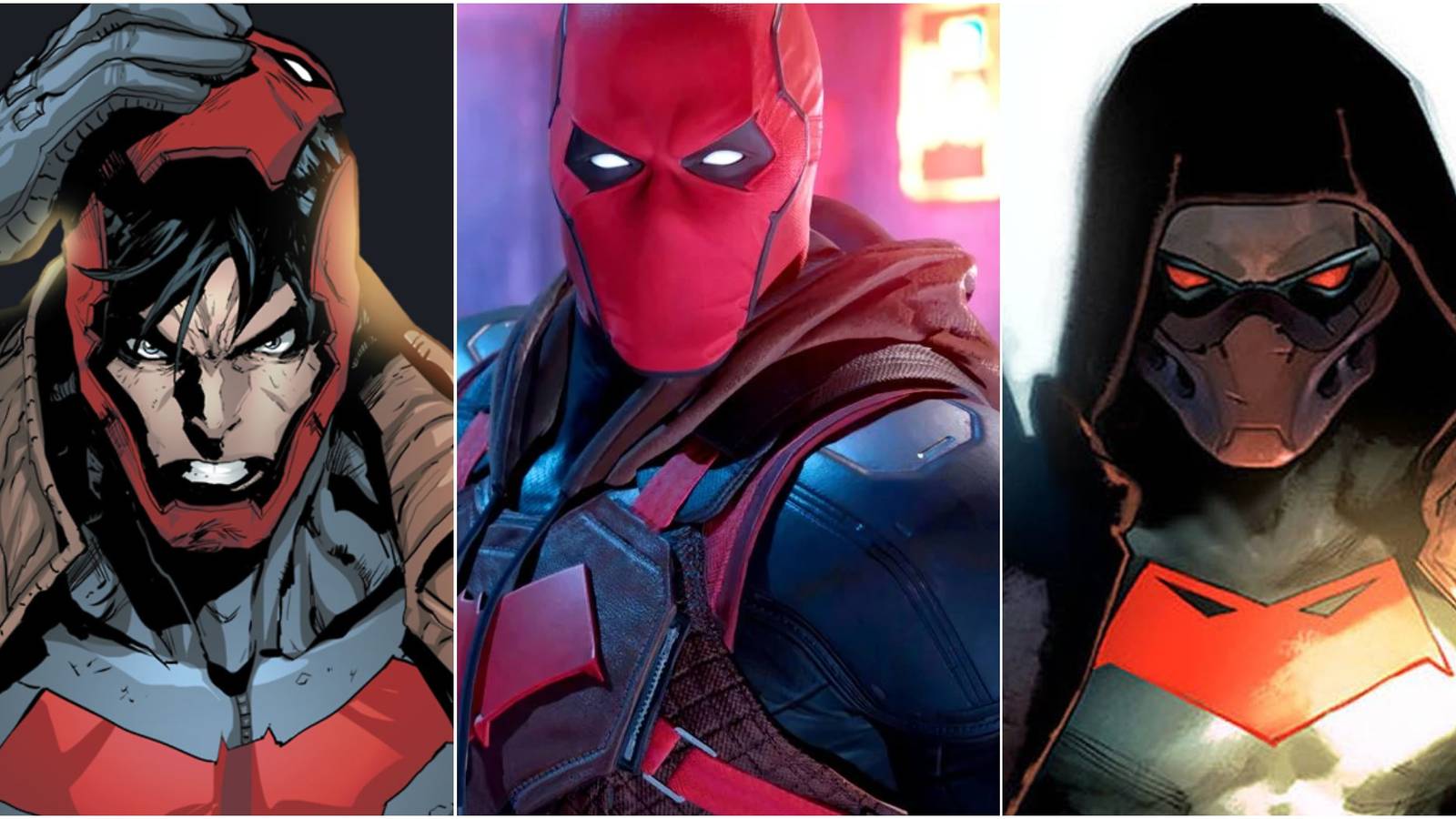 red hood comics and gotham knights